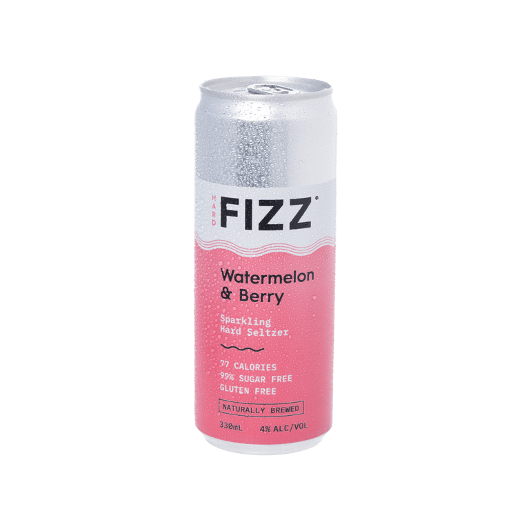Hard Fizz Watermelon & Berry Seltzer 330ml