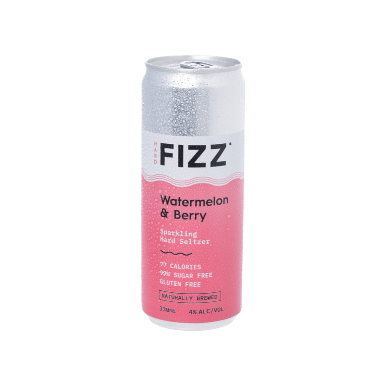 Hard Fizz Watermelon & Berry Seltzer Cans 330ml
