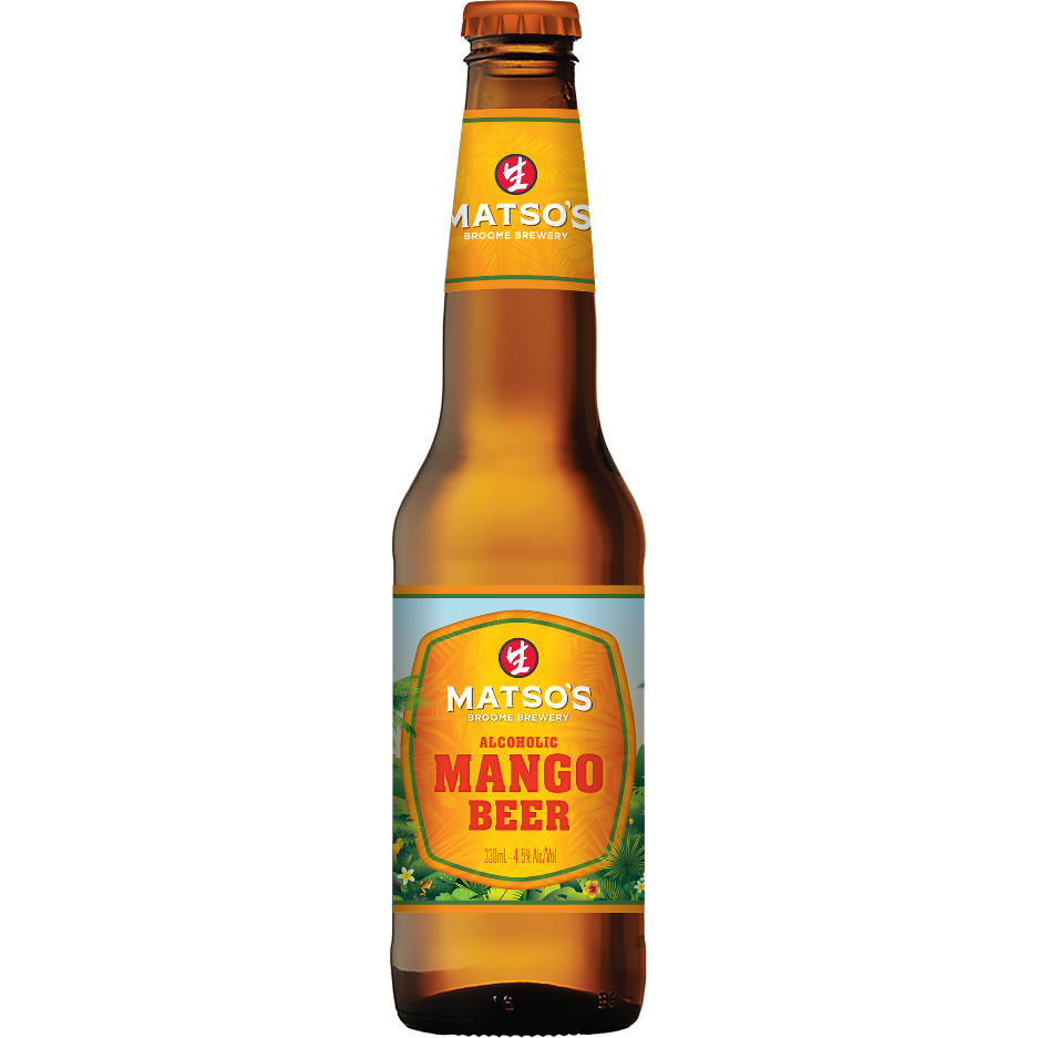 Matso's Broome Brewery Mango Beer Bottle 330ml