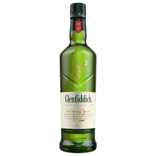 Glenfiddich 12 Year Old Single Malt Scotch Whisky 700ml