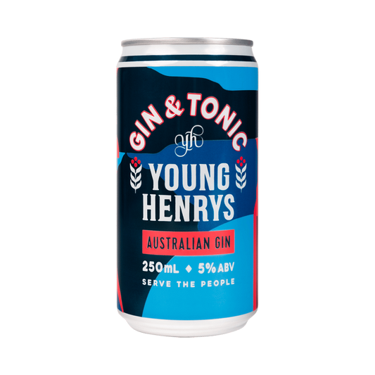 Young Henrys Gin & Tonic Cans 250ml
