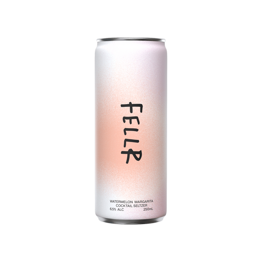 FELLR Cocktail Seltzer Watermelon Margarita Cans 250ml