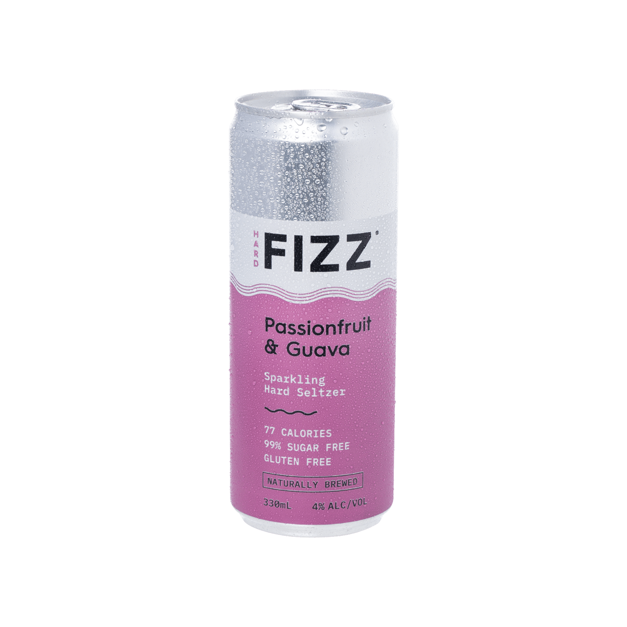 Hard Fizz Passionfruit And Guava Seltzer Cans 330ml