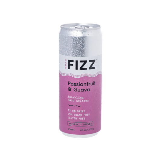 Hard Fizz Passionfruit And Guava Seltzer Cans 330ml