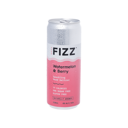 Hard Fizz Watermelon And Berry Seltzer Cans 330ml