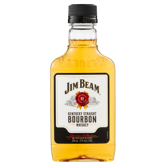 Jim Beam White Label Kentucky Straight Bourbon Whiskey 200ml