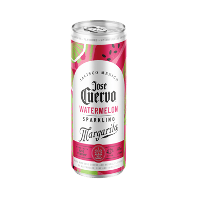 Jose Cuervo Sparkling Watermelon Margarita Can 330ml