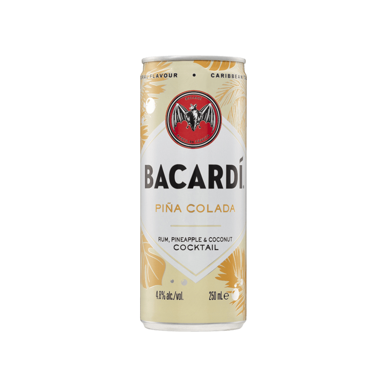 Bacardi Pina Colada Cans 250ml