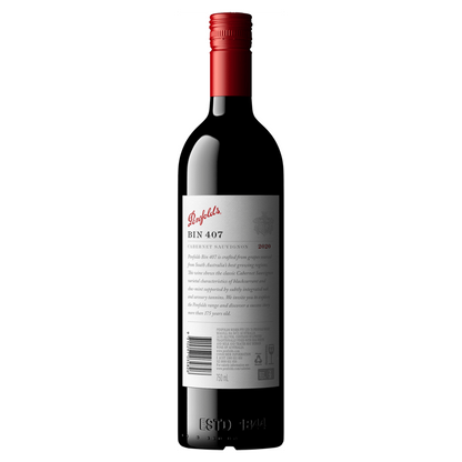 Penfolds Bin 407 Cabernet Sauvignon 2020