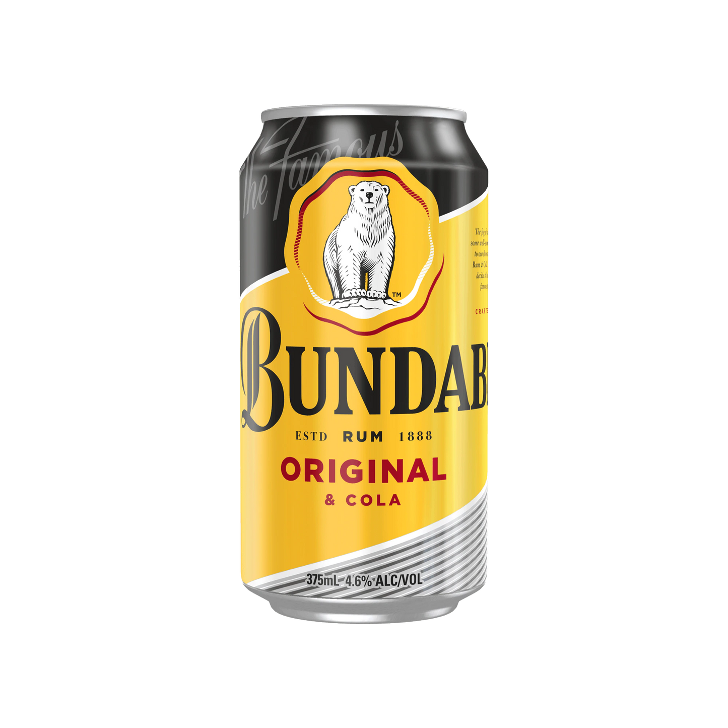 Bundaberg Original Rum & Cola Cans 375ml