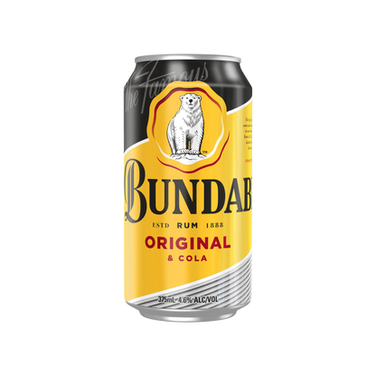 Bundaberg Original Rum & Cola Cans 375ml