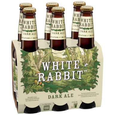 White Rabbit Dark Ale Bottles 330ml