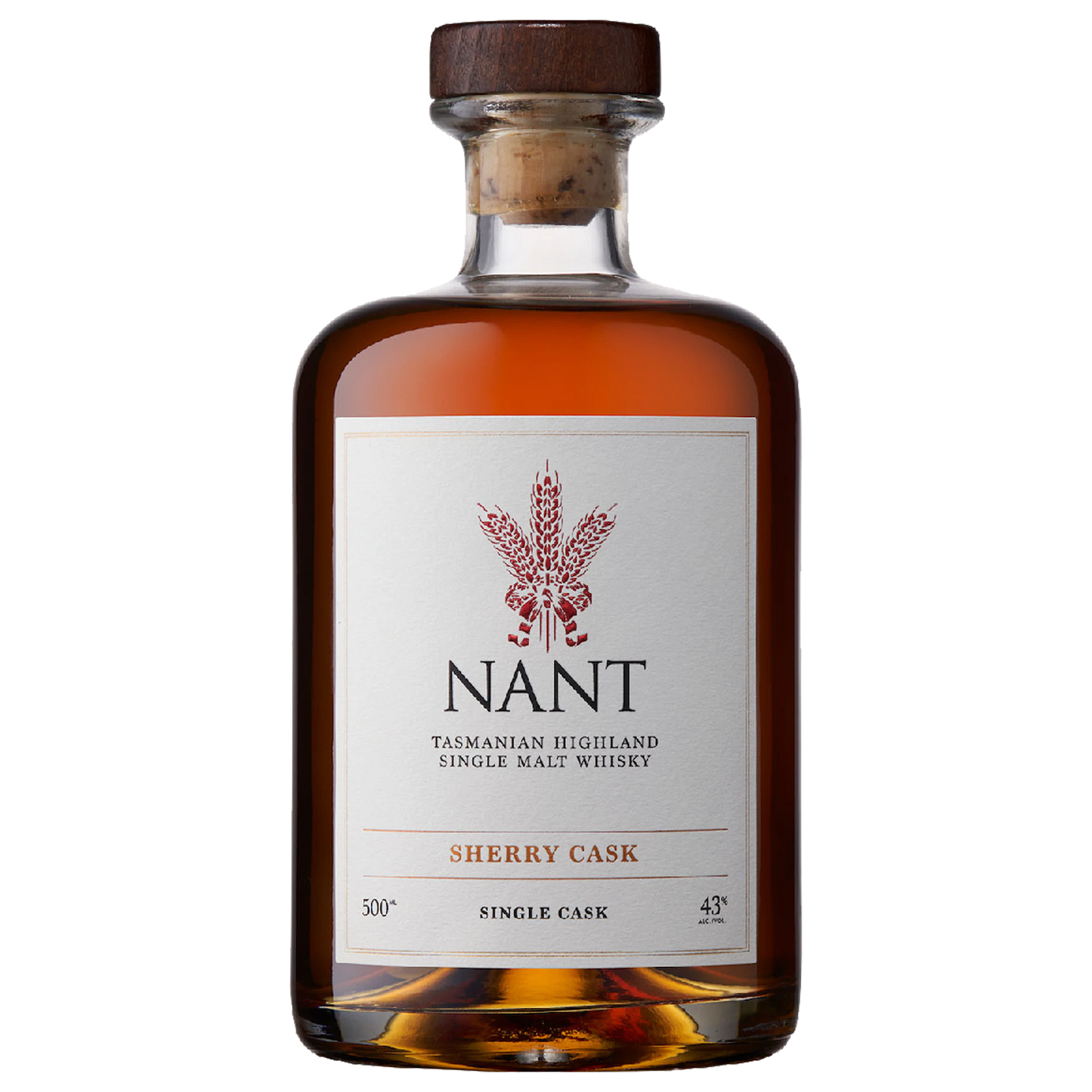Nant Tasmanian Sherry Cask Whisky 500mL