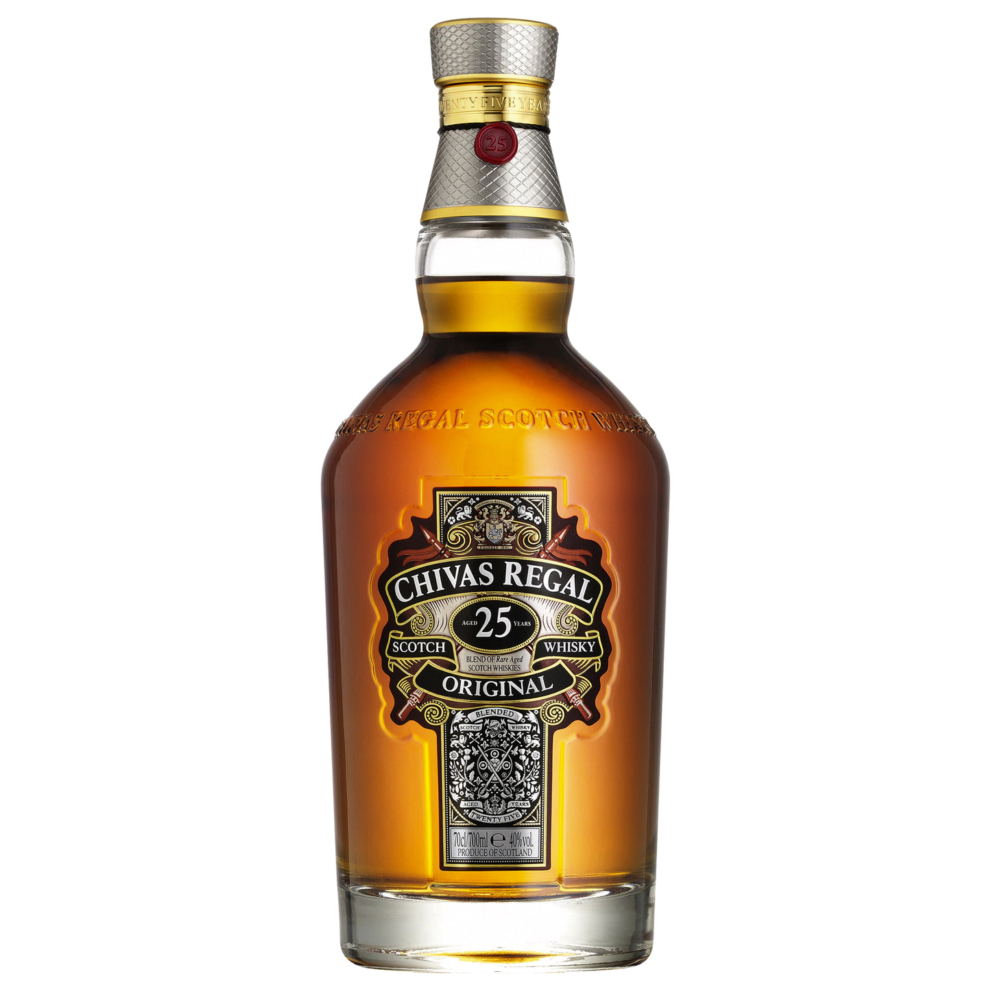 Chivas Regal 25 Year Old Blended Scotch Whisky 700ml - Boozeit.com.au