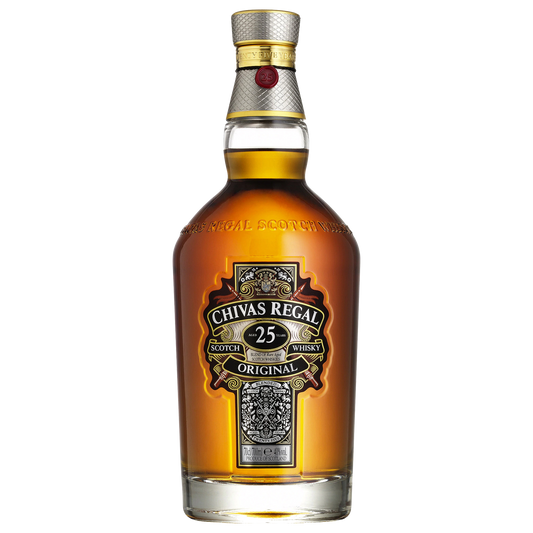 Chivas Regal 25 Year Old Blended Scotch Whisky 700ml - Boozeit.com.au