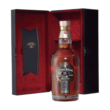 Chivas Regal 25 Year Old Blended Scotch Whisky 700ml - Boozeit.com.au