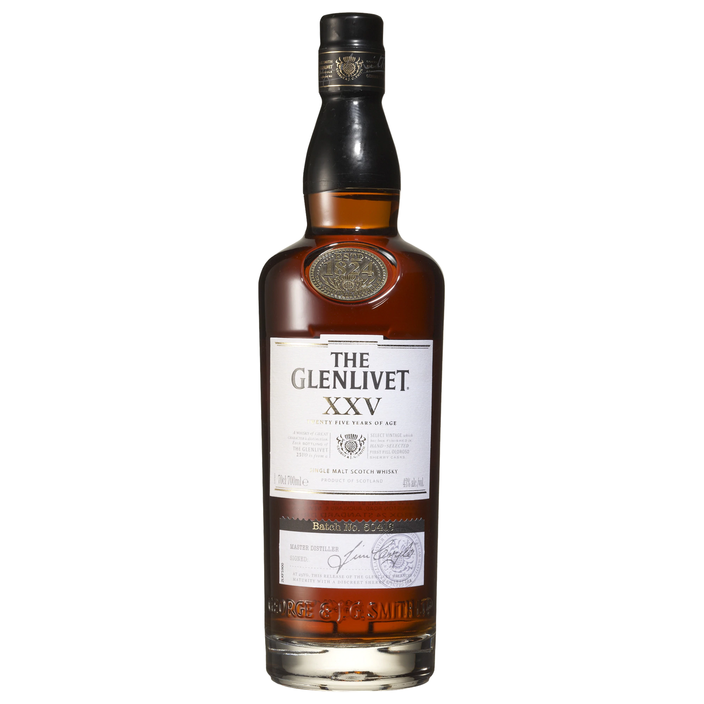 The Glenlivet XXV 25 Year Old Single Malt Scotch Whisky 700ml