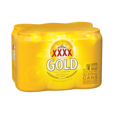 XXXX Gold Cans 375ml