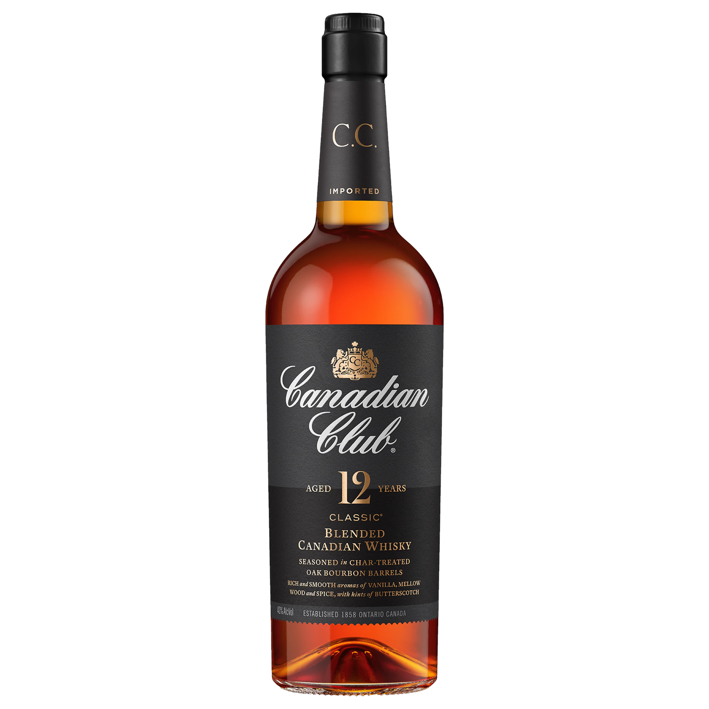 Canadian Club 12 Year Old Canadian Whisky 700ml