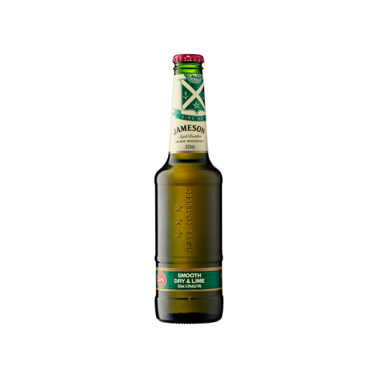 Jameson Irish Whiskey Smooth Dry & Lime Bottles 333ml