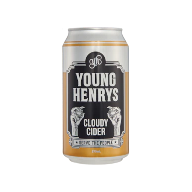 Young Henrys Cloudy Cider Cans 375ml