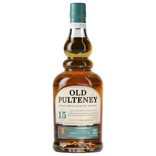 Old Pulteney 15 year old Single Malt Scotch Whisky 700ml