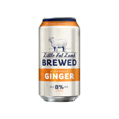 Little Fat Lamb 8% Ginger 10 Pack Cans 375ml