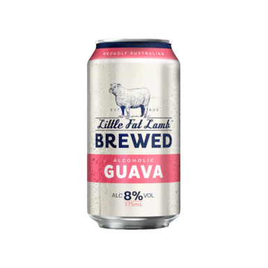 Little Fat Lamb 8% Guava 10 Pack Cans 375ml