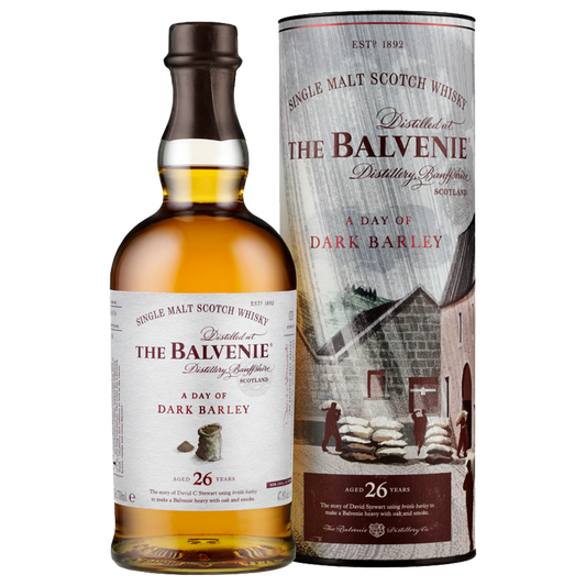 The Balvenie Stories A Day Of Dark Barley 26 Year Old Single Malt Scotch Whisky 700ml