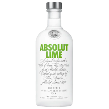 Absolut Lime Vodka 700ml