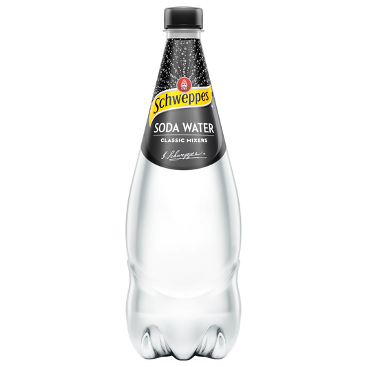 Schweppes Soda Water 1.1L