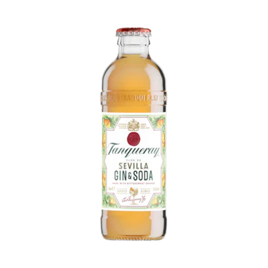 Tanqueray Flor de Sevilla Gin & Soda Bottles 275ml
