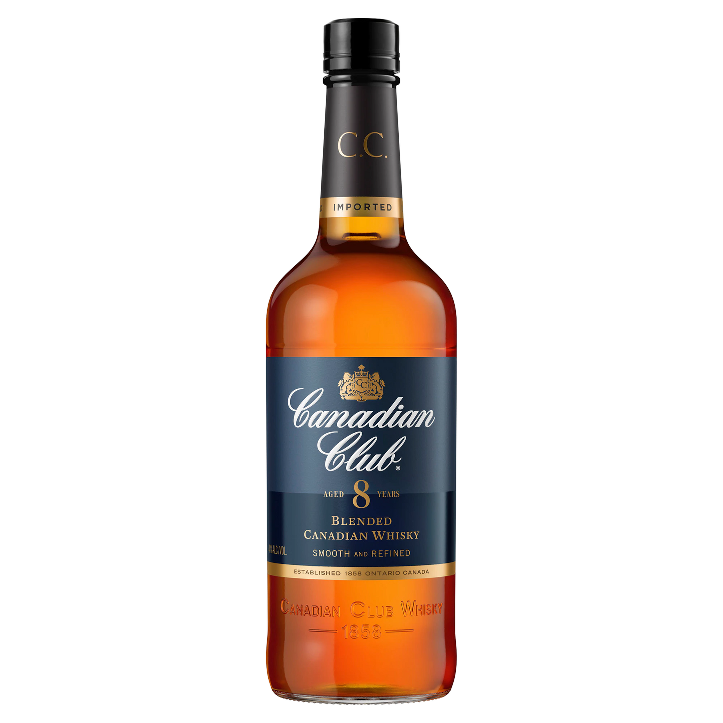 Canadian Club 8 Year Old Canadian Whisky 700ml
