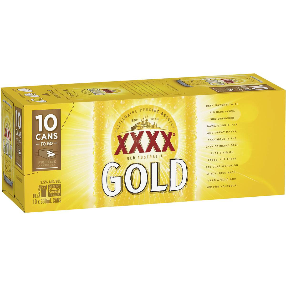 XXXX Gold Cans 375ml