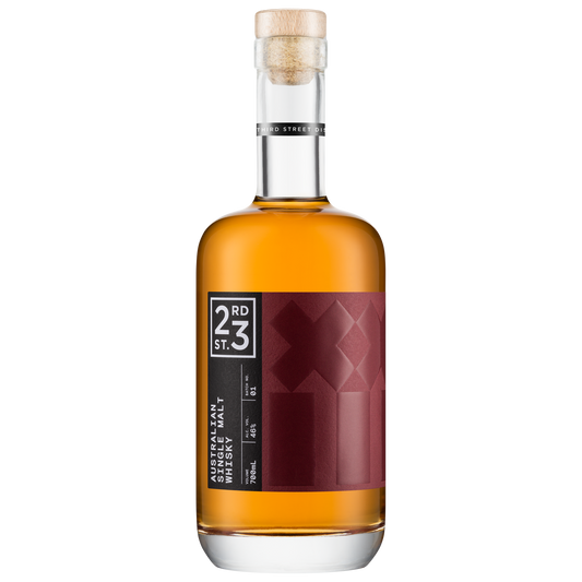 23rd Street Distillery Batch No.1 Australian Single Malt Whisky 700ml