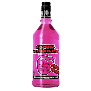 Sour Monkey Strawberry 750ml