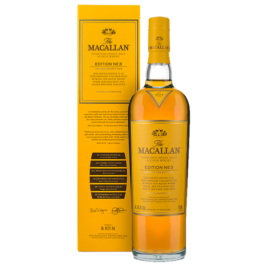The Macallan Edition 3 Single Malt Scotch Whisky 700ml