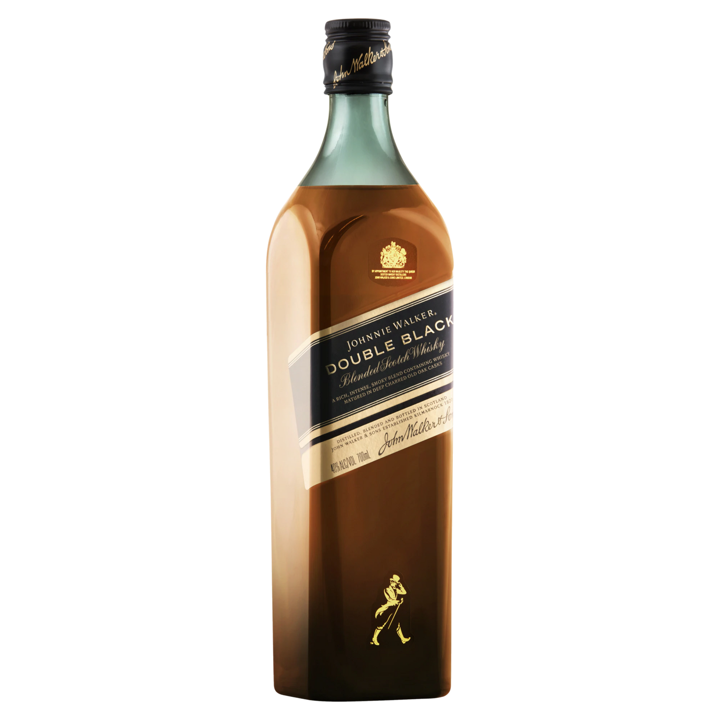 Johnnie Walker Double Black Label Blended Scotch Whisky 700ml - Boozeit.com.au