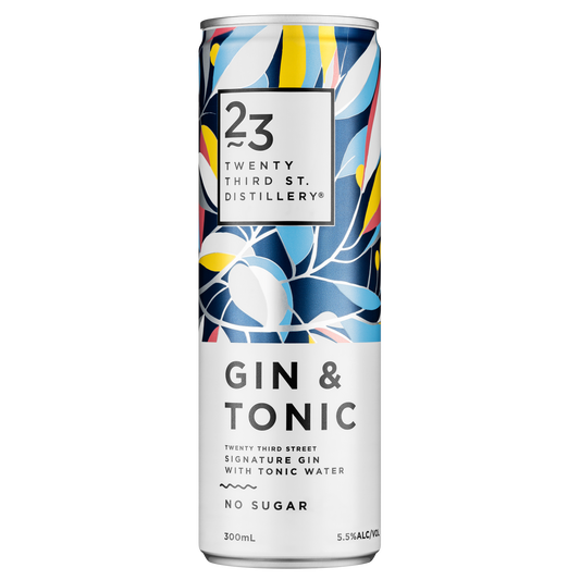23rd Street Distillery Signature Gin and Tonic 300ml
