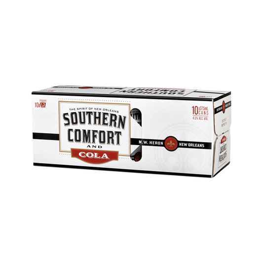 Southern Comfort & Cola 10 Pack Cans 375ml