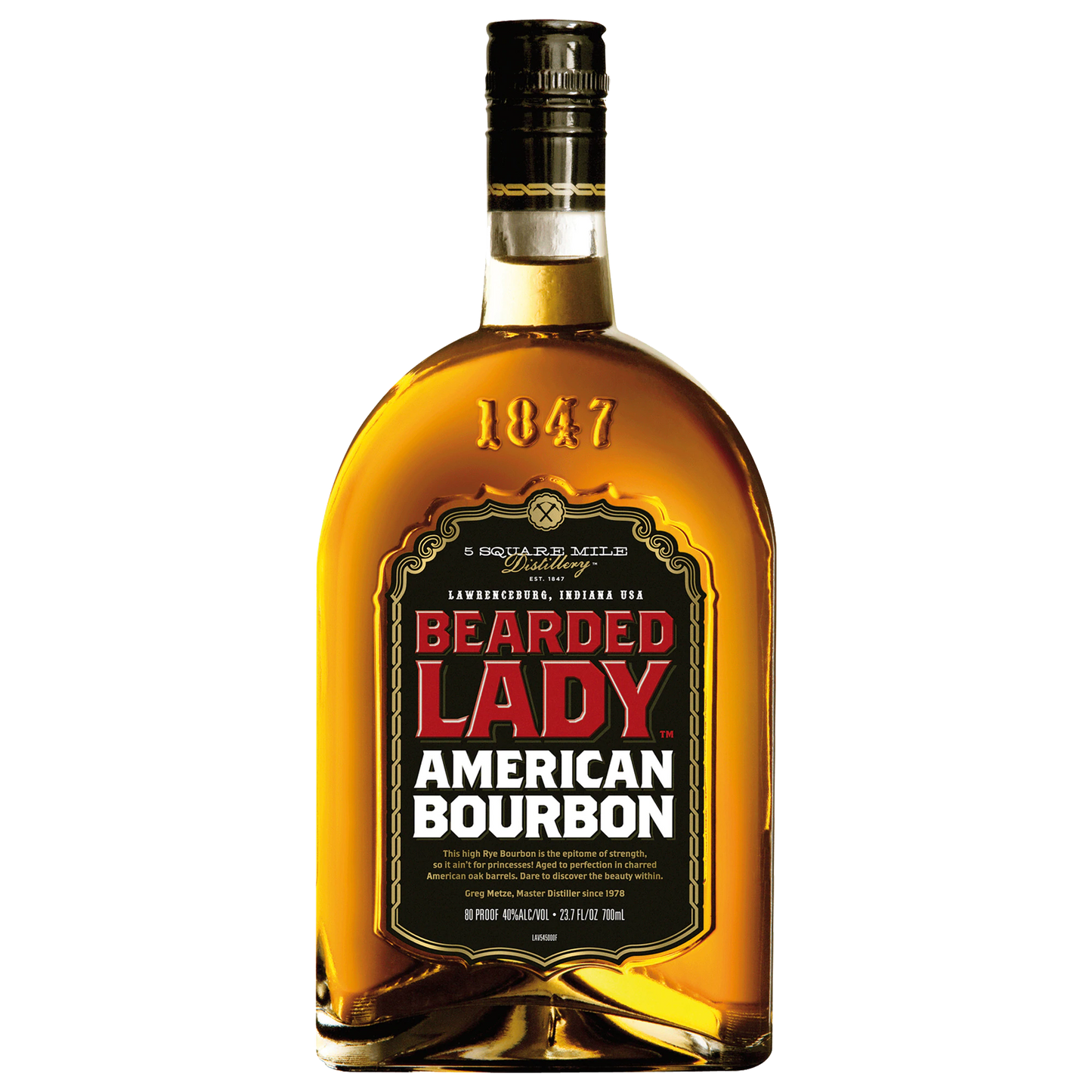 Bearded Lady American Bourbon 700ml