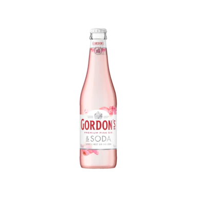 Gordon's Premium Pink Gin & Soda Bottles 330ml