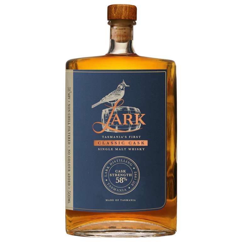 Lark Cask Strength Single Malt Australian Whisky 500ml