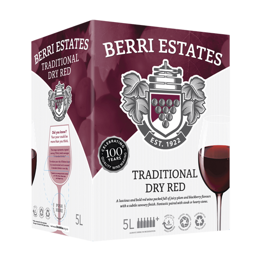 Berri Estates Traditional Dry Red Cask 5L