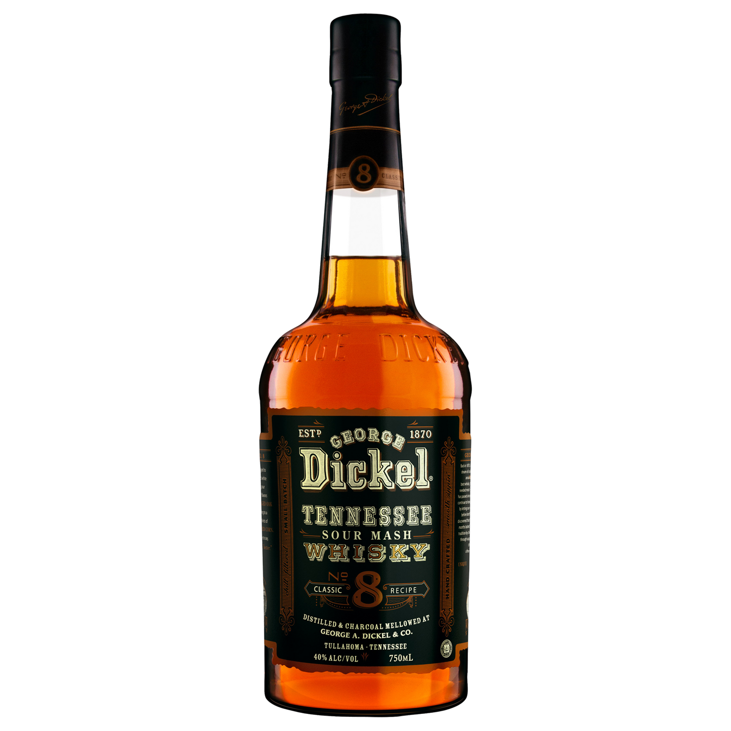 George Dickel No.8 Tennessee Whiskey 750ml