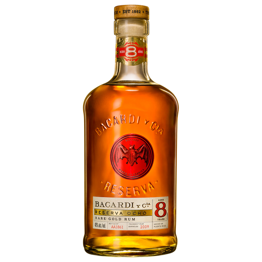 Bacardi Ocho 8 Year Old Rum 700ml