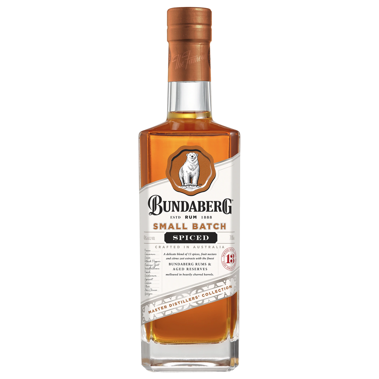 Bundaberg Master Distillers' Collection Small Batch Spiced Rum 700ml