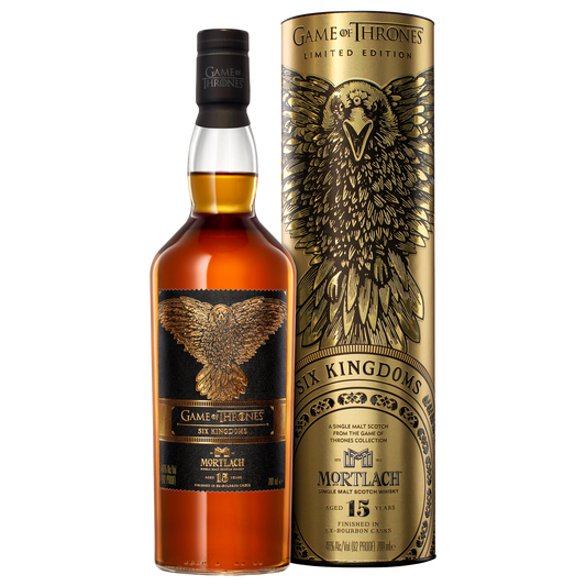 Mortlach Game Of Thrones Six Kingdoms 15 Year Old Single Malt Scotch Whisky 700ml