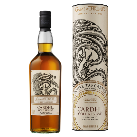 Cardhu Gold Reserve Game of Thrones House of Targaryen Single Malt Whisky 700mL