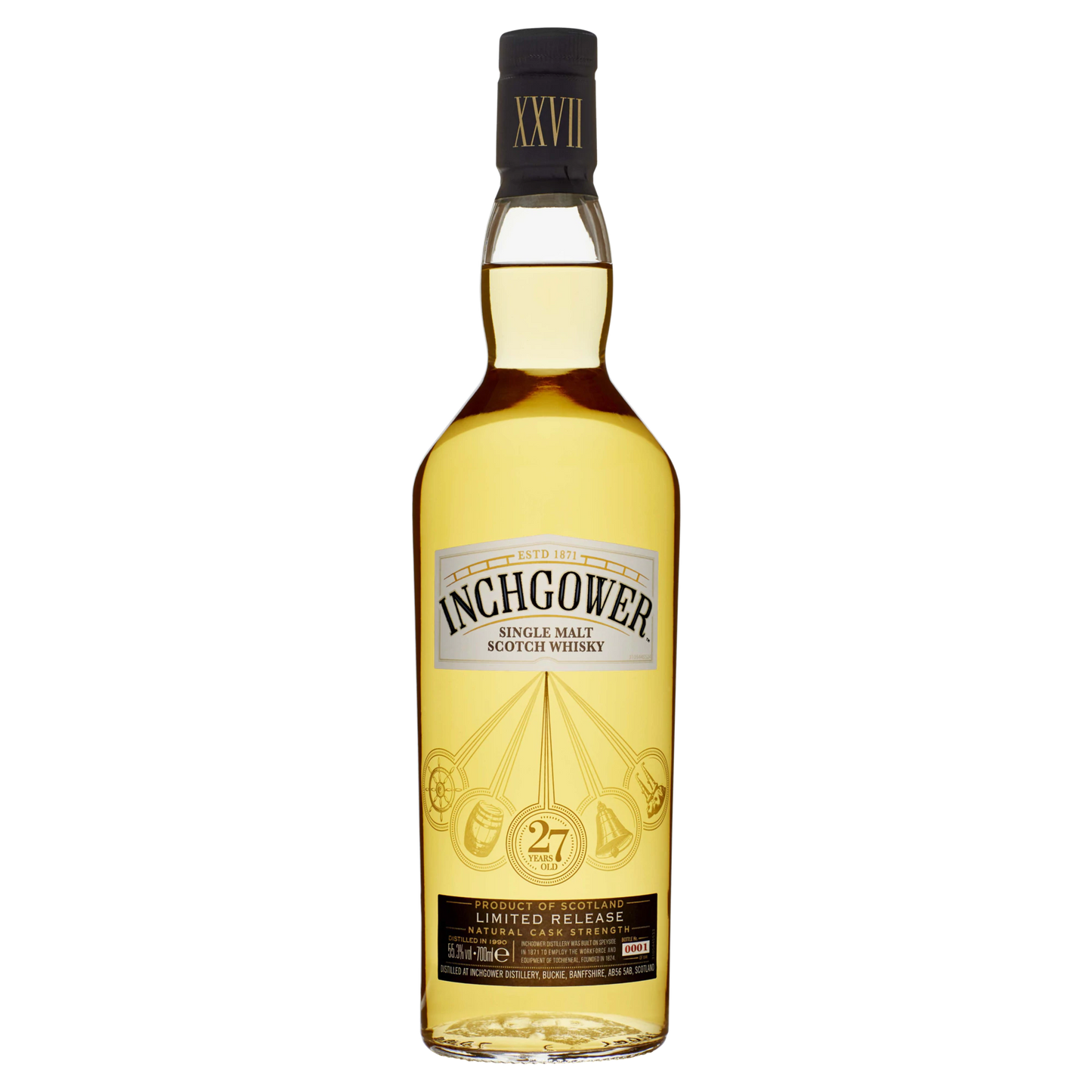 Inchgower 27 Year Old Single Malt Scotch Whisky 700ml